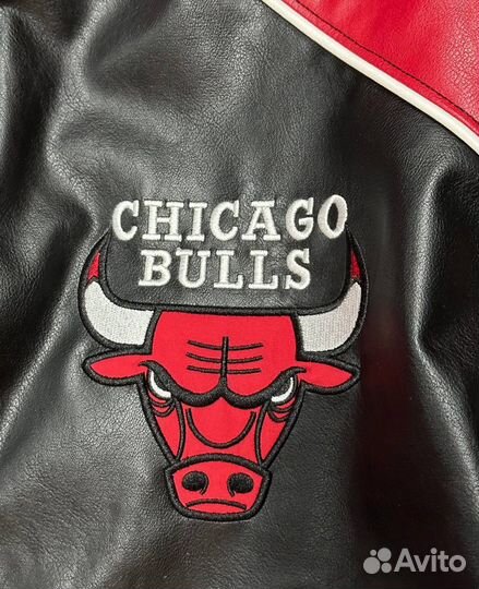 Бомбер оригинал Oldgreen NBA Chicago Bulls XXL