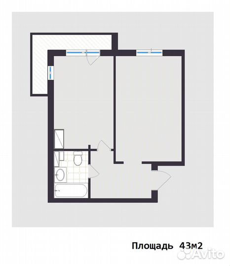 Планировка для рекламы