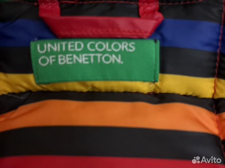 Пуховик benetton xs