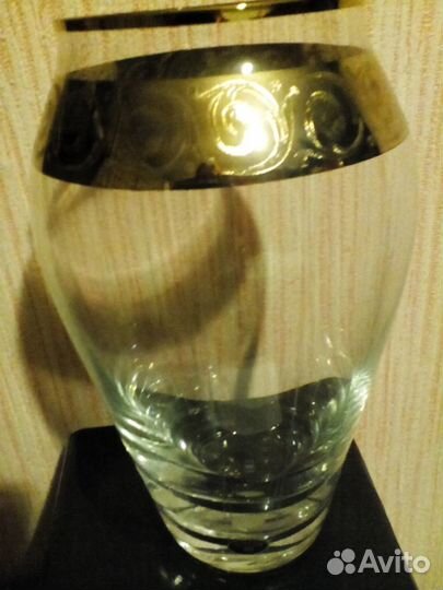 Ваза чешская новая Богемия