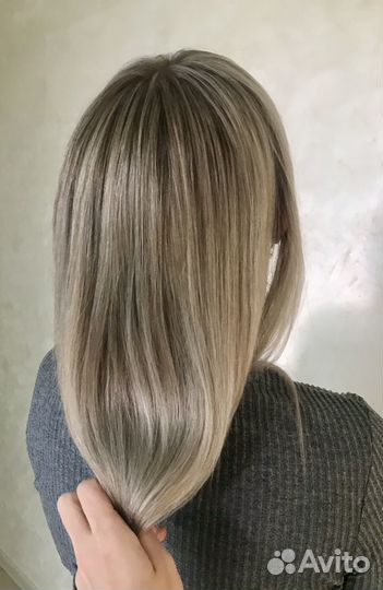 Окрашивание волос, стрижки