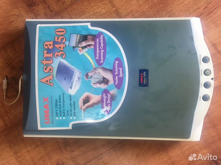 Сканер umax astra 3450