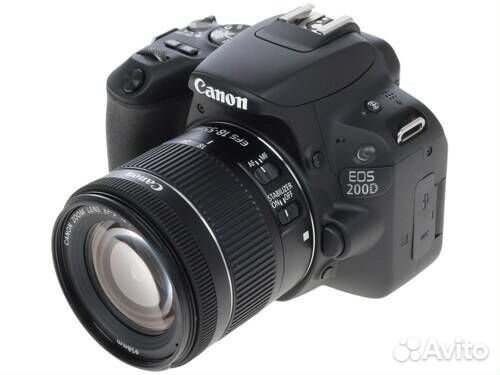 Canon EOS 200D II Kit 18-55mm STM Black