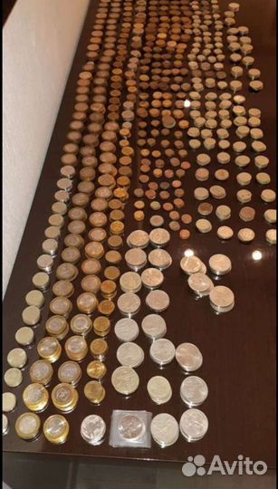 Коллекция монет в подарок 460 шт за 100 лет