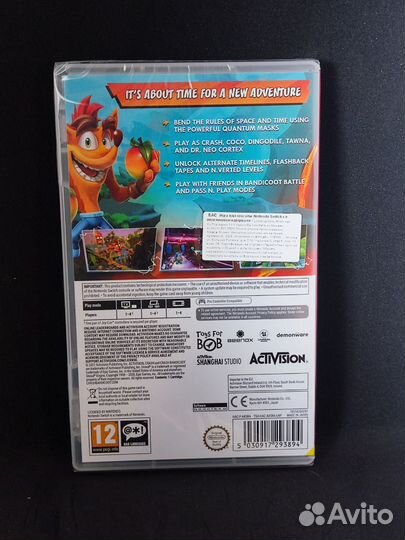 Crash Bandicoot 4: It’s About Time (Switch)