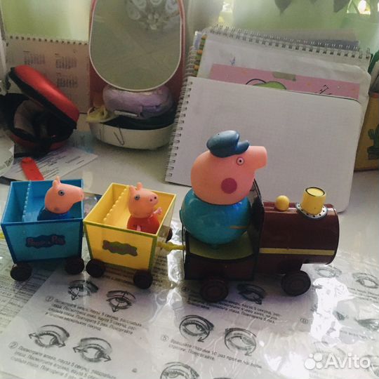 Паровоз дедушки Свина