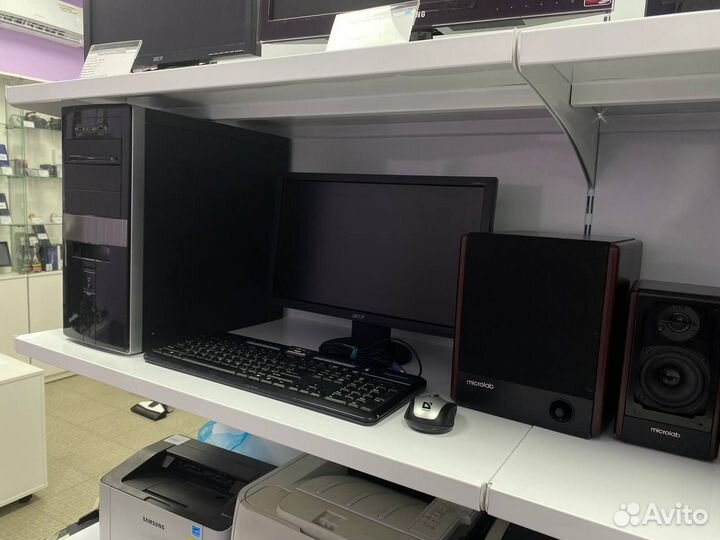 Системный блок + периферия (мс)