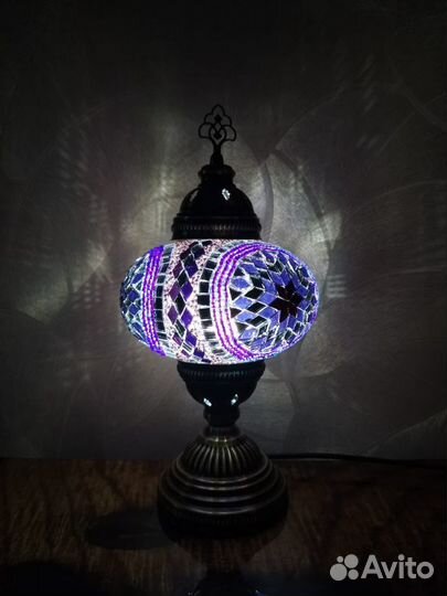 Восточные лампы из мозаики