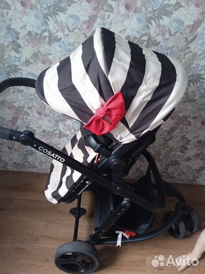 Коляска cosatto 2в1+велосипед) Moby kids