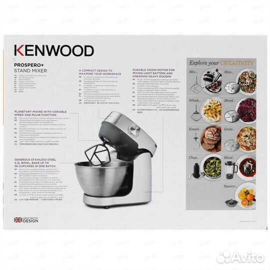 Кухонный комбайн kenwood (новый)