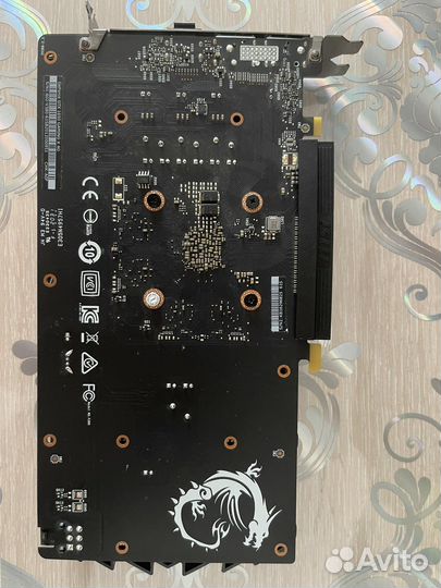 Видеокарта MSI geforce GTX gaming X 1650