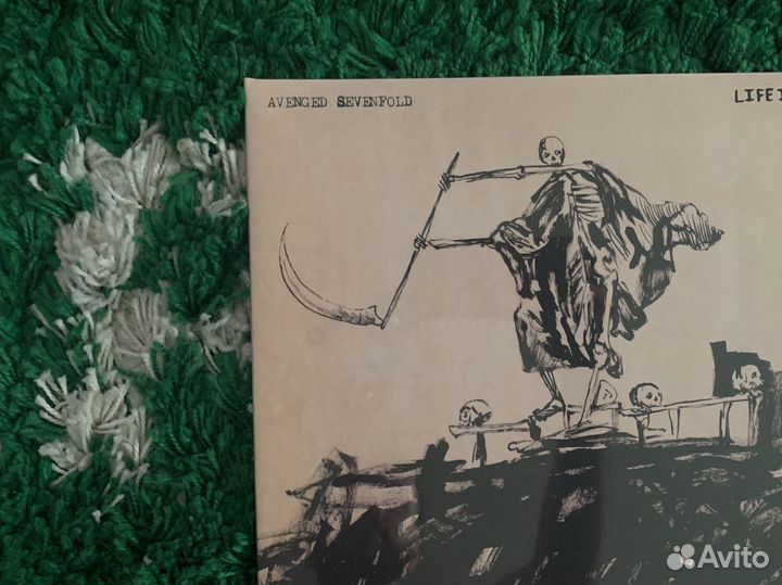 Avenged Sevenfold Life Is But A Dream. vinyl lp