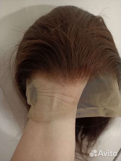 Парик на полной сетке, система волос