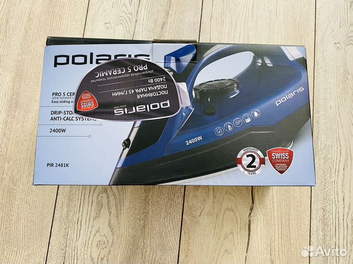 Утюг Polaris PIR 2481K новый