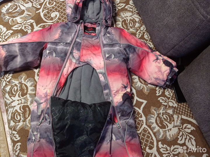 Зимний комбинезон для девочек 104