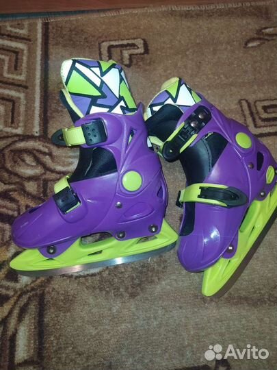 Коньки раздвижные 29-32