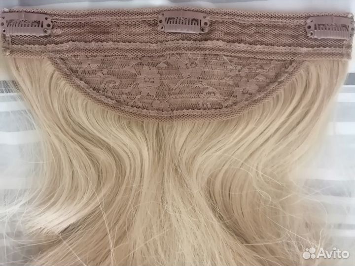 Волосы на заколках