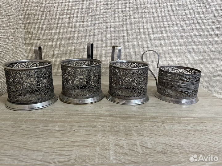 Подстаканники СССР разные