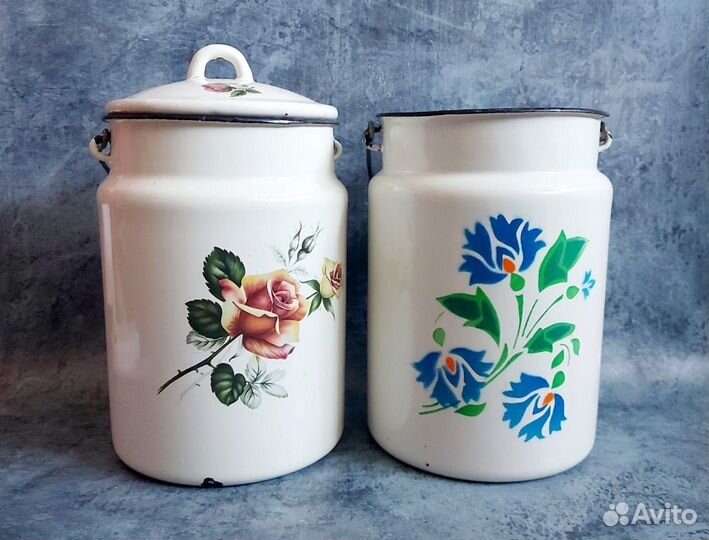 Бидон эмалированный