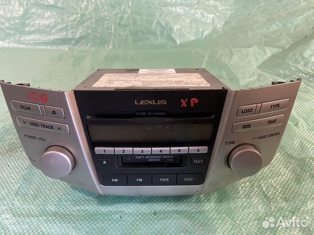 Магнитола штатная Lexus Rx 300/330/350