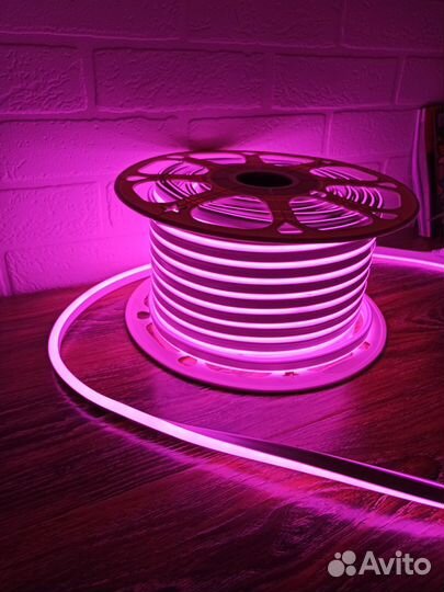 Гибкий неон 220 и 12 вольт