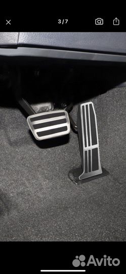 Накладки на педали toyota camry v70