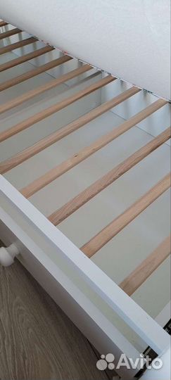 Детская кровать качалка из бука Гандылян 