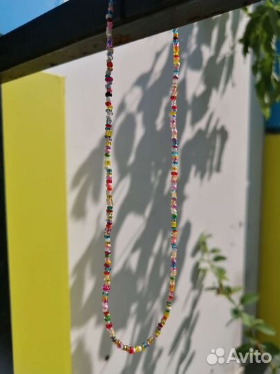 Чокер из бисера