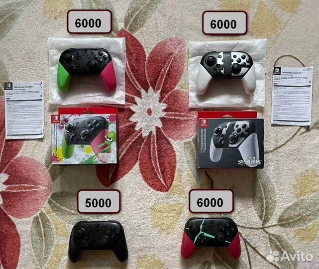 Аксессуары для Nintendo Switch