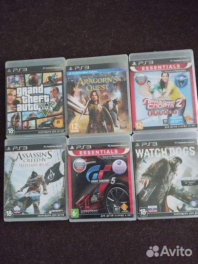 Диски на ps3