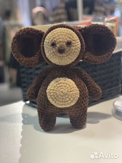 Игрушка чебурашка ручная работа