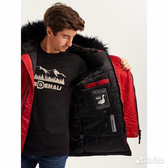 Аляска Nord Denali Husky Compass red/black