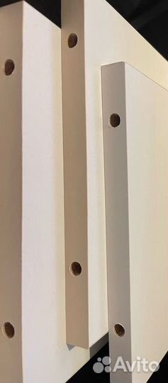 Полочки мебельные мдф белые AGT