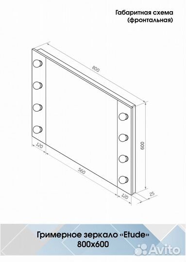 Зеркало с подсветкой