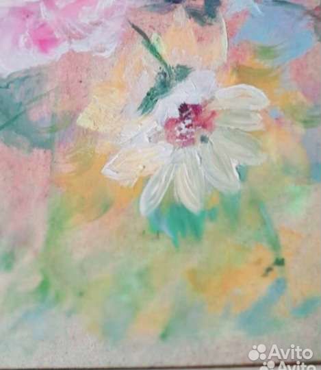 Картина Букет Пионы 