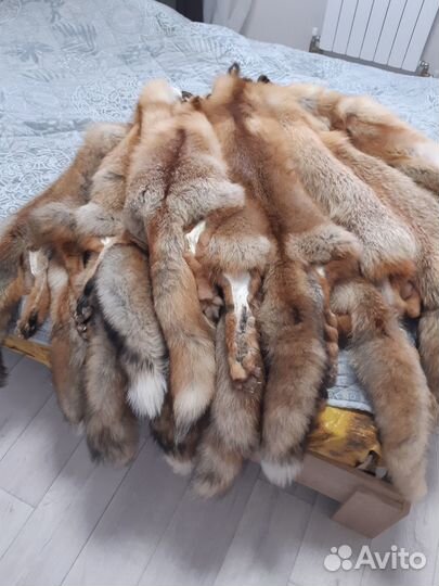 Текстиль шкура лисы