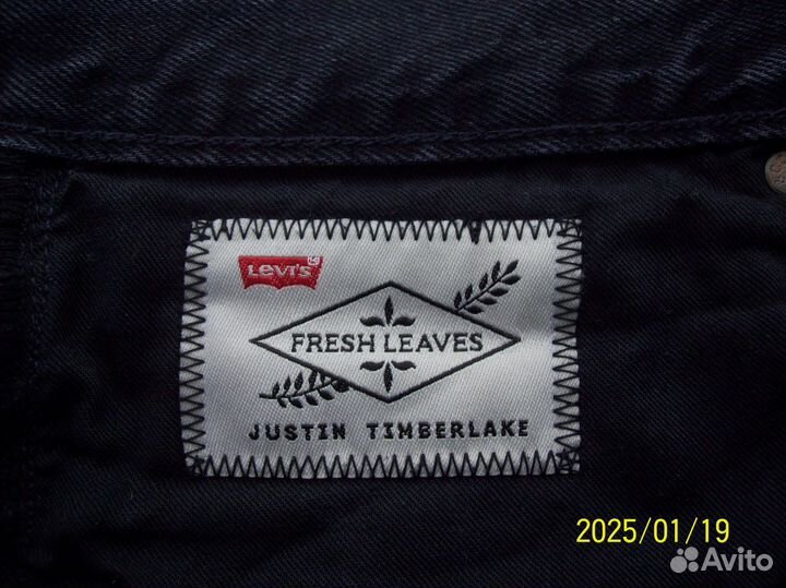 Джинсы levis W33/L32/collaboration justin timberla