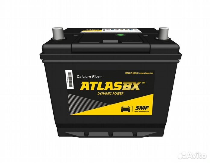 Аккумулятор atlas dynamic power mf50d20l 50Ач R+ E