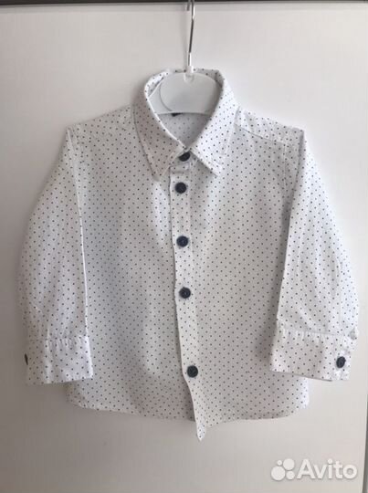 Рубашка на мальчика 86