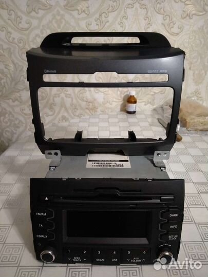 Магнитофон на Киа Спортеч