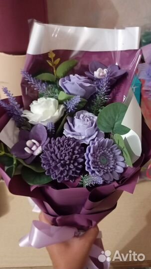 Букет из мыла