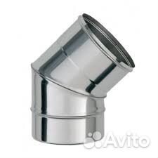 Угол 45 нерж. (1мм) D130