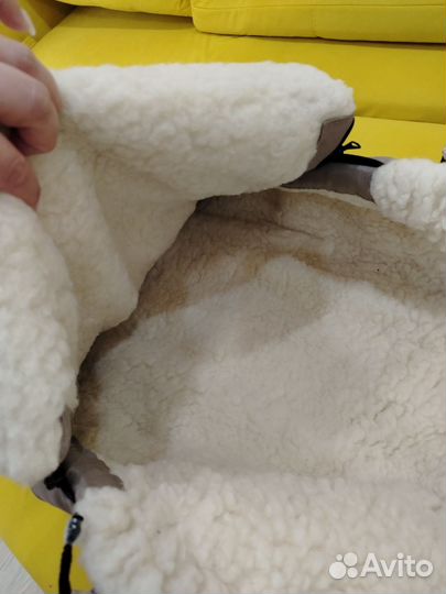 Конверт зимний на овчине