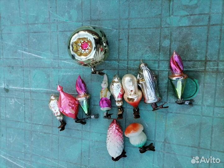 Елочные игрушки СССР
