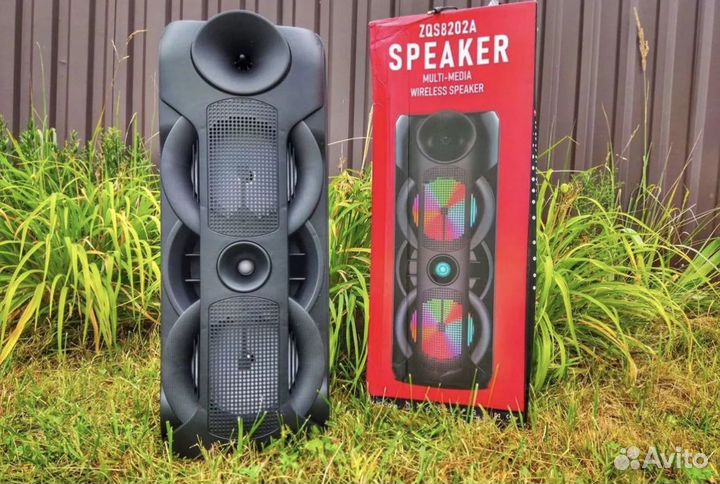 Большая портативная блютуз колонка
