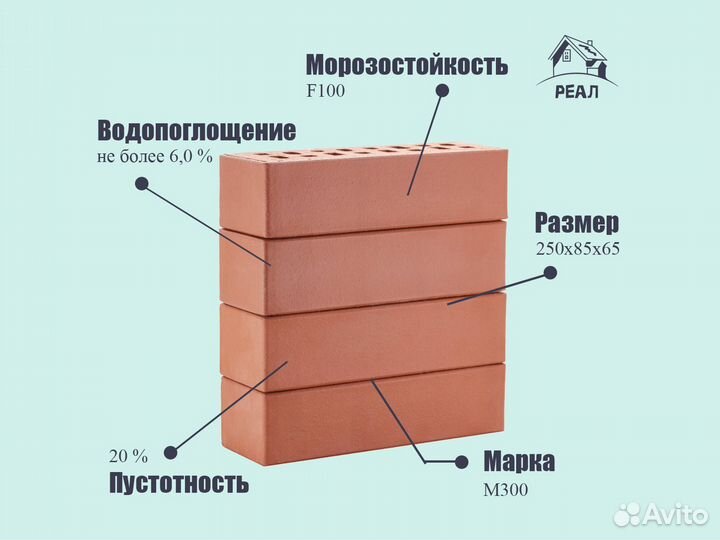 Фасадный кирпич с завода