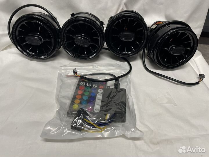 Дефлекторы в стиле AMG с подсветкой