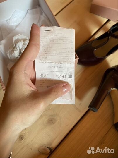 Туфли кожаные, натуральные 36 размер