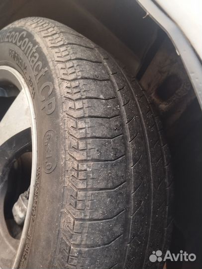 Литые диски r14 с летний резиной