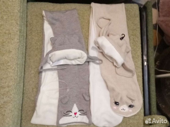 Комплект шапка, шарф